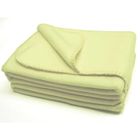 COUVERTURE - EDREDON - PLAID Plaid polaire 110 x 140 cm vert