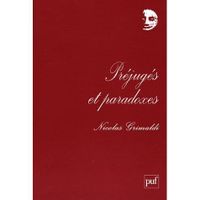 SCIENCES HUMAINES Préjugés et paradoxes