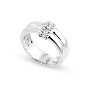 TOUS MES BIJOUX Bague Argent 925° et Oxydes Zirconium Femme