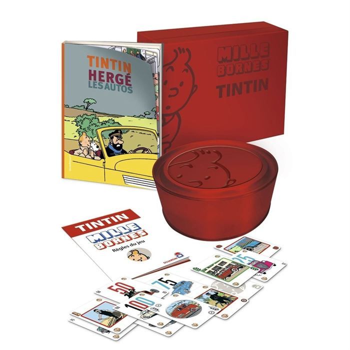 1000 Bornes Tintin   Collector   Achat / Vente JEU DE PLATEAU 1000