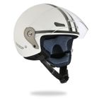 CASQUE - PIECE DETACHEE CASQUE NOX Casque jet N605 Blanc