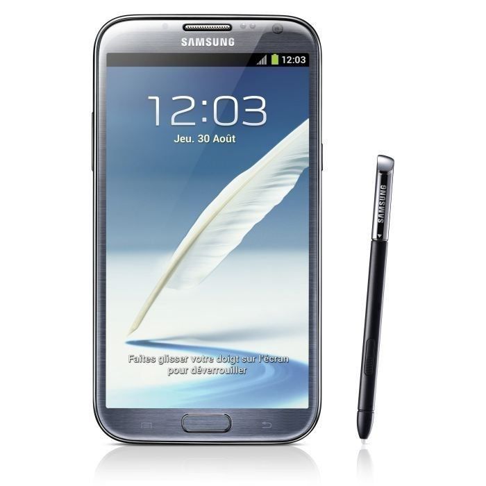 SAMSUNG Galaxy Note 2 4G Gris smartphone, prix pas cher