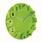  Pendule murale plastique verte