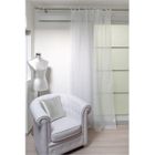 RIDEAU - DOUBLE RIDEAUX - VOILAGE - PANNEAU JAPONAIS Voile Nouettes SOLEIL D'OCRE ALIX 250x140cm blanc