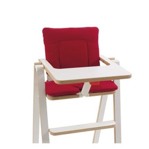 SUPAFLAT Coussin de chaise haute - signature red