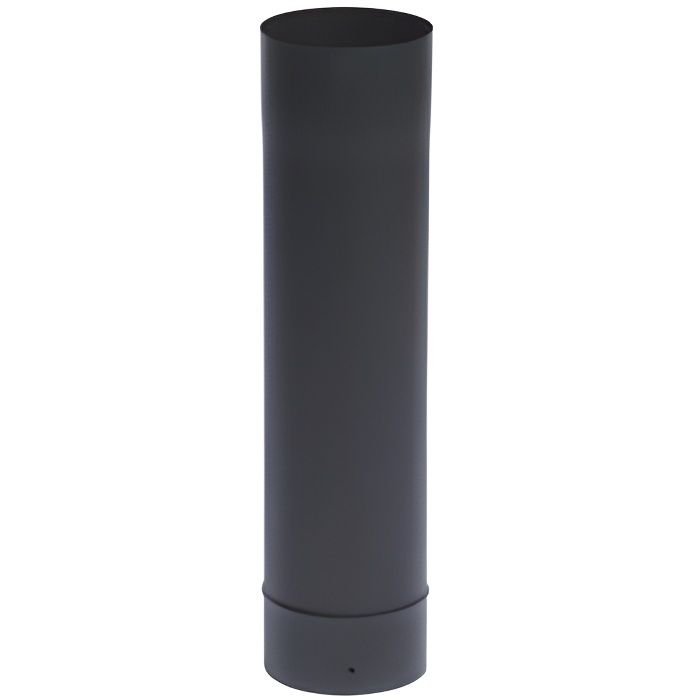 Tuyau rigide de 50cm &eacute;mail noir mat Diam&egrave;tre 153mm 344506