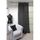 RIDEAU - DOUBLE RIDEAUX - VOILAGE - PANNEAU JAPONAIS Voile Nouettes SOLEIL D'OCRE ALIX 250x140cm noir