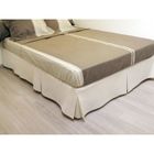 CACHE SOMMIER SOLEIL D'OCRE Cache sommier beige 160x200cm