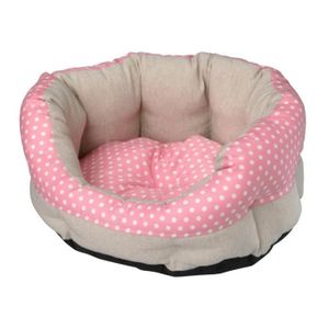 D&D Coussin Dottie - 75x70x26cm - Rose - Pour chien
