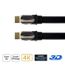 CABLES & CONNECTIQUES THOMSON Câble HDMI OR 24K 3D  1.5m