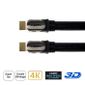 CABLES & CONNECTIQUES THOMSON Câble HDMI OR 24K 3D  1.5m