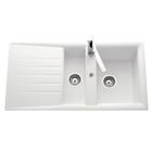 LAVABO - EVIER - LAVE-MAIN Evier SCD LUISINA POLKA 1.5 bacs & 1 égouttoir