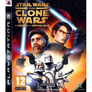 JEUX PLAYSTATION 3 Star Wars The Clone Wars Republic Heroes Jeu PS3 JEUX PLAYSTATION 3 Star Wars The Clone Wars Republic Heroes Jeu PS3