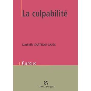 SCIENCES HUMAINES La culpabilite