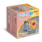 COUCHE-LANGE-LINGETTE BEBE HUGGIES Natural Fit Maxi Box Disney T5