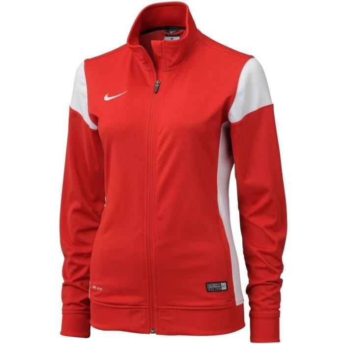 Nike Academy 14 Sideline Veste femme Rouge/blanc XL - Achat / Vente veste de sport 2009873275063 