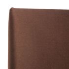 DRAP - DRAP HOUSSE  Drap housse 140x190cm satin CHOCOLAT
