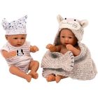 POUPEE-POUPON Lot de 2 poupées nouveaux-nés - Bébé garçon