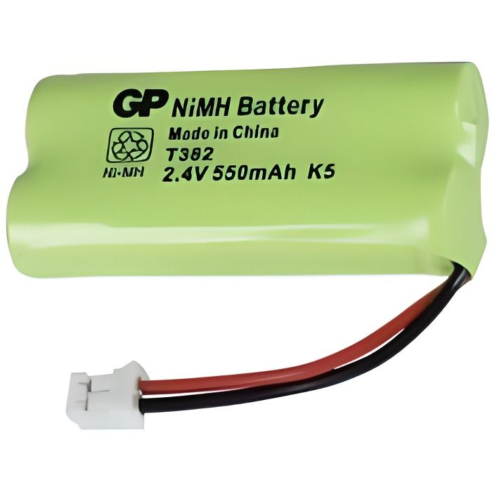 Batterie rechargeable 2.4v telephone sans fil s… Achat / Vente