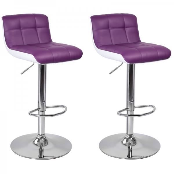 Tabouret de Bar violet  Achat / Vente Tabouret de Bar violet pas cher 