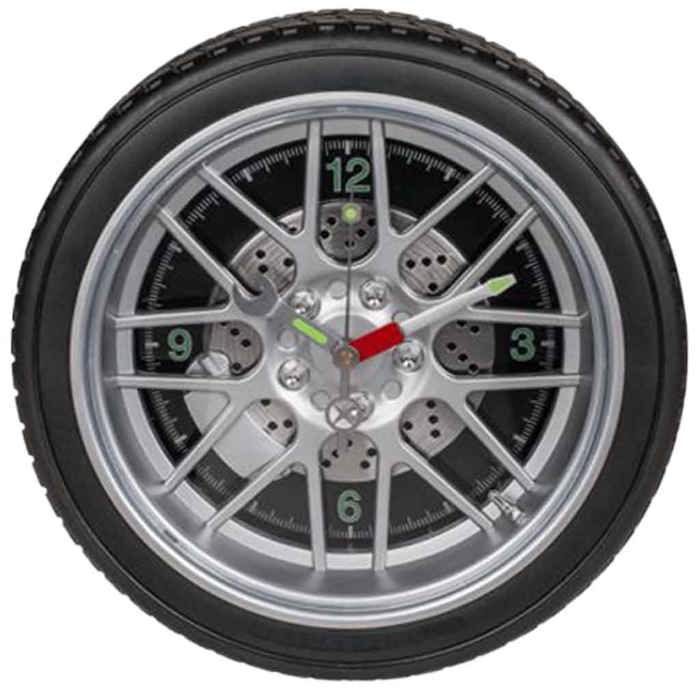 Horloge murale pneu led achat / vente horloge cdiscount
