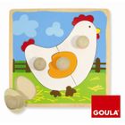  Puzzle Encastrement Poule