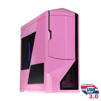 BOITIER PC   -  PANNEAUX LATERAUX NZXT Phantom pink USB3.0