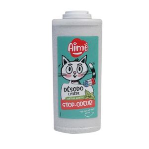 AIME Désodorisant pour liti?re menthe 700ml - Pour chat