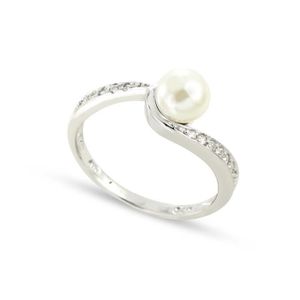 TOUS MES BIJOUX Bague Argent 925° et Perle de Culture Femme