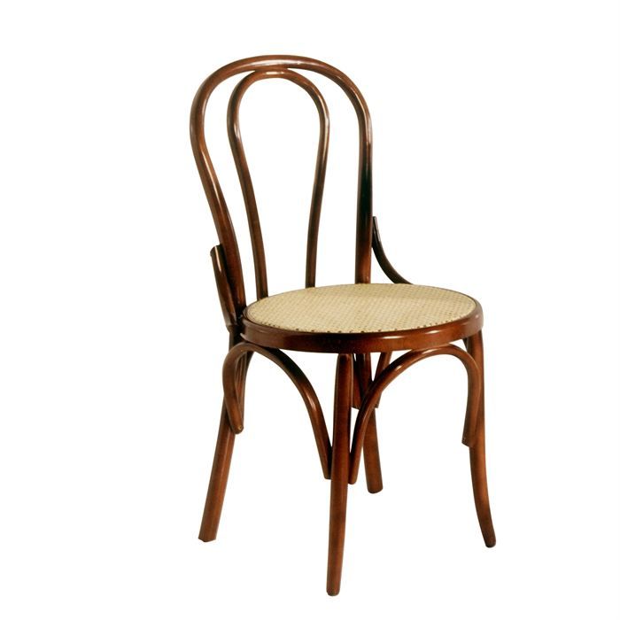 Chaise bistrot Lenin en bois hêtre noyer  Achat / Vente chaise Matière