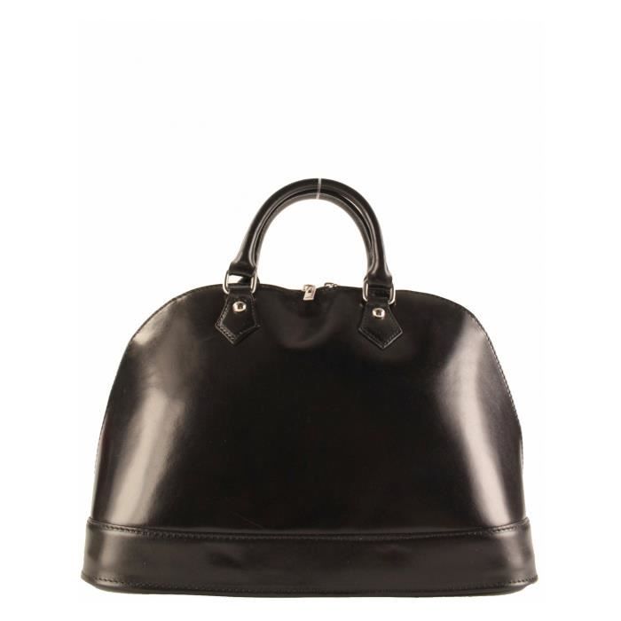 Sac à Main Cuir Femme - Noir Sac à Main Cuir Femme - Noir