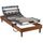 Sommier Someo Relaxation Electrique Luxe Merisier