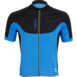 SCRAPPER Maillot Vélo Homme - Noir Bleu