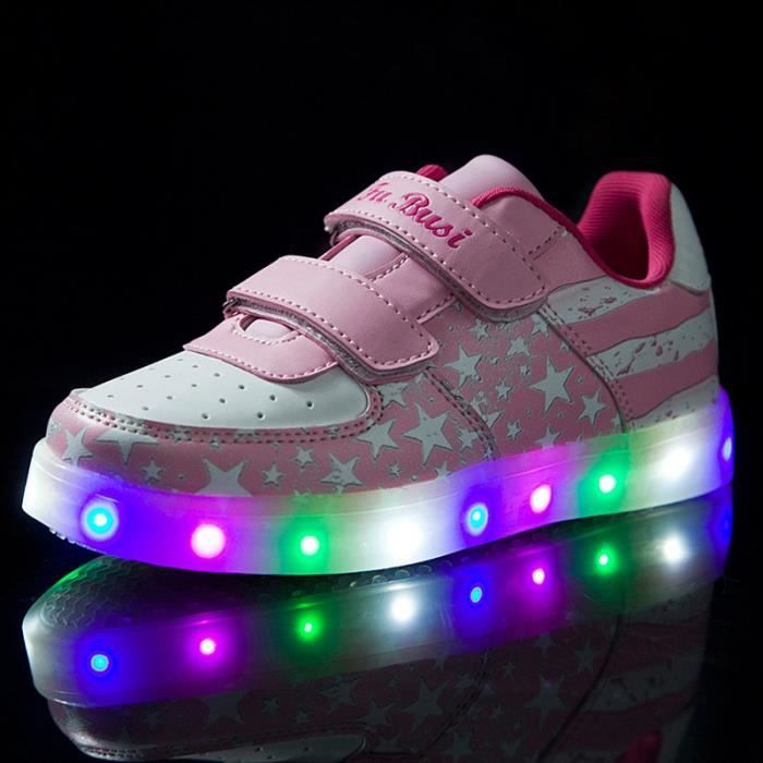 chaussures lumineuses