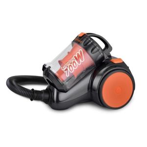 TECHWOOD TAS7006A Aspirateur traîneau sans sac - 700W - 76 dB - A - Orange