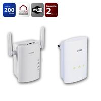 COURANT PORTEUR - CPL Dlink Kit CPL Wifi DHP-W306AV + DHP306AV