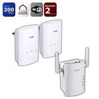COURANT PORTEUR - CPL D-Link Adaptateur CPL DHP307 + DHPW306AV