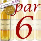VIN BLANC Carton de 6 Château Broustet 2006 Cru Classé