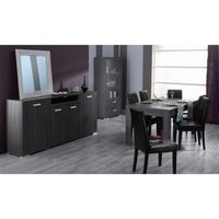 SEJOUR COMPLET KNOK & GUEVARA ensemble Table, 4 chaises, enfilade