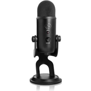 BLUE MICROPHONES Microphone USB YETI - 16BIT/48KHZ - Noir - PC / MAC