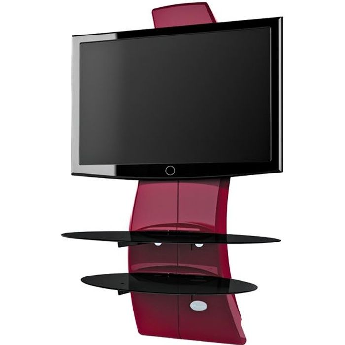 Offre ricoo meuble tv design support mural tv meuble tele dvd dvd s1