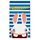 Serviette de plage Lapins cretins 100% coton 75x14