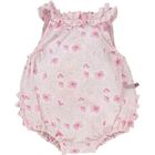 ENSEMBLE / COMBINAISON SUCRE D'ORGE Combicourt fille Aquarelle Rose