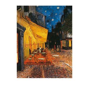 Affiche papier - Terrasse de Café - Van Gogh - 40x50 cm