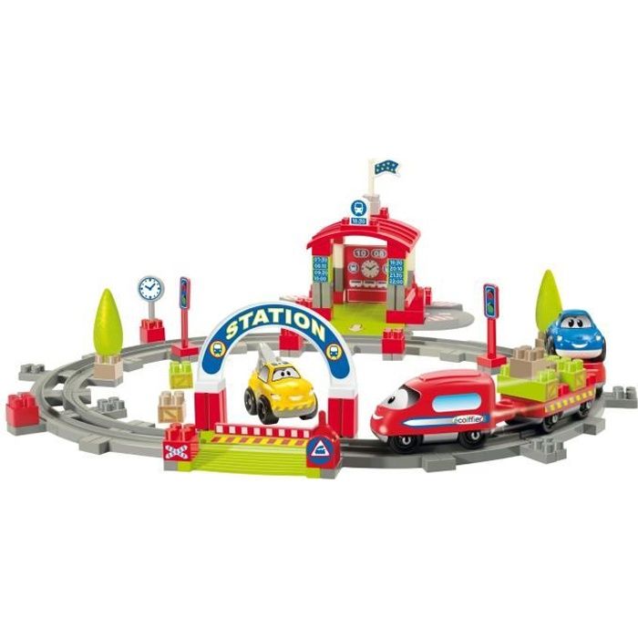 ECOIFFIER Gare Fast Car Achat / Vente assemblage construction Cdiscount