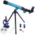 TELESCOPE - MICROSCOPE - LOUPE Ensemble microscope et téléscope deluxe