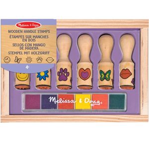 MELISSA & DOUG Étampes Sur Manches En Bois