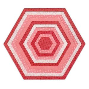 SIZZIX Matrice de découpe Framelits Set 10 pi?ces de Découpage - Hexagones