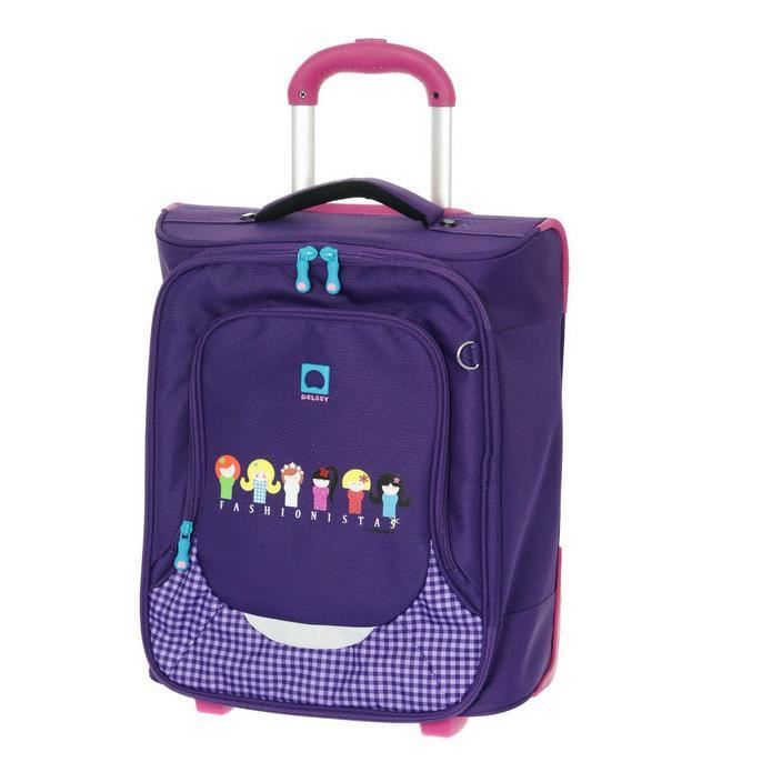 Delsey Trolley Fashionistas Violet Achat delsey trolley fashionistas violet achat