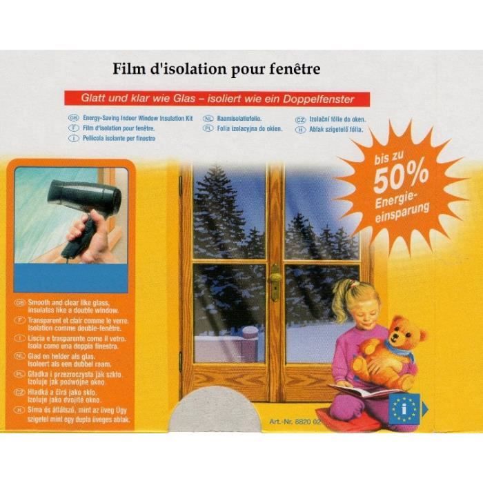 Film Isolant Fenêtre Anti Froid Brico Dépôt